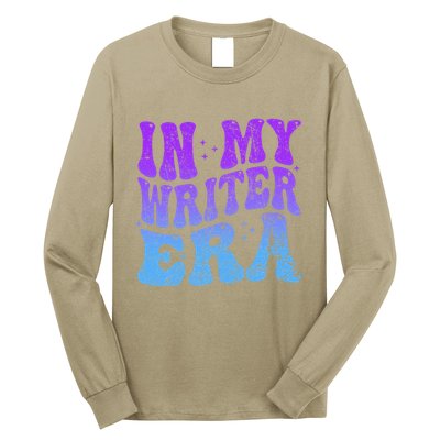 In My Writer Era Story Author Writing Book Journalist Retro Long Sleeve Shirt