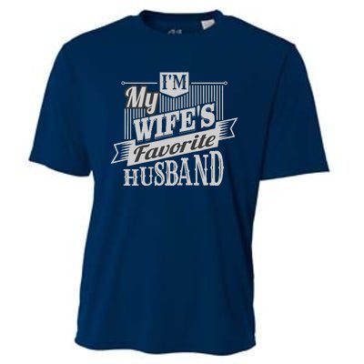 IM My WifeS Favorite Husband Cooling Performance Crew T-Shirt