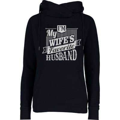 IM My WifeS Favorite Husband Womens Funnel Neck Pullover Hood