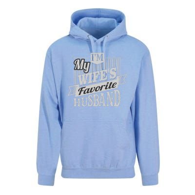 IM My WifeS Favorite Husband Unisex Surf Hoodie