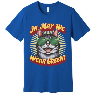 In May We Wear Green Tal Health Awareness Month Gift Premium T-Shirt