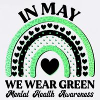 In May We Wear Green Mental Health Awareness Mug