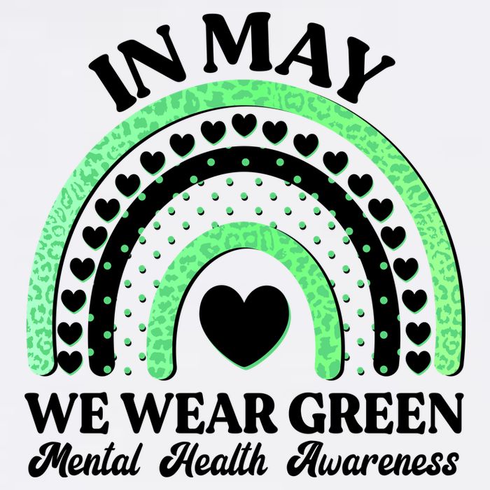 In May We Wear Green Mental Health Awareness Mug