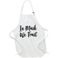 In Musk We Trust Elon Apron