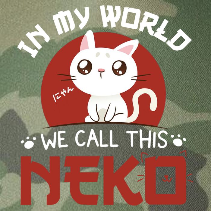 In My World We Call This Neko Legacy Tie Dye Trucker Hat