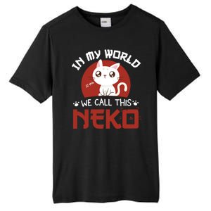 In My World We Call This Neko Tall Fusion ChromaSoft Performance T-Shirt