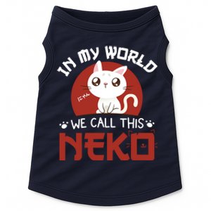 In My World We Call This Neko Doggie Tank