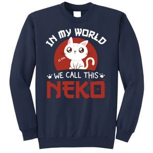 In My World We Call This Neko Sweatshirt