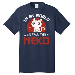 In My World We Call This Neko Tall T-Shirt