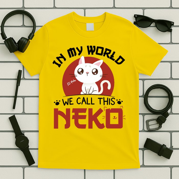 In My World We Call This Neko T-Shirt