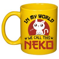 In My World We Call This Neko 11oz C Handle Ceramic Mug