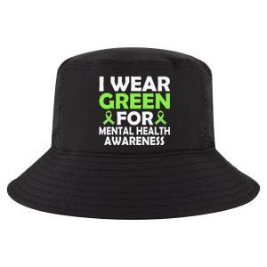 In May We Wear Green Mental Health Awareness Month Cool Comfort Performance Bucket Hat