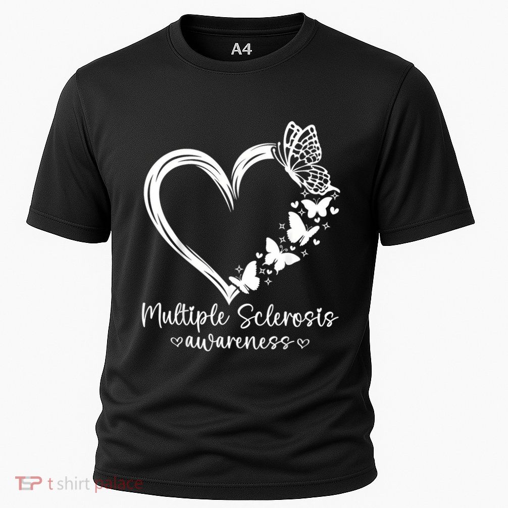 In March We Wear Orange Ribbon Ms Warrior Multiple Sclerosis Performance Shirt