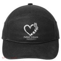 In March We Wear Orange Ribbon Ms Warrior Multiple Sclerosis 7-Panel Snapback Hat