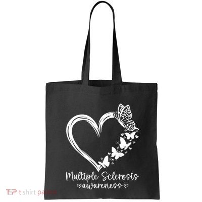 In March We Wear Orange Ribbon Ms Warrior Multiple Sclerosis Bag