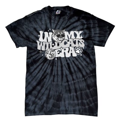 In My Wildcat Era Back To School Mascot Spirit Game Tie-Dye T-Shirt