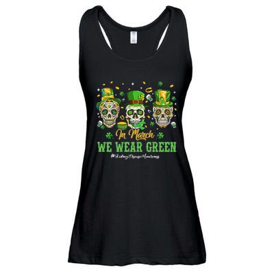 In March We Wear Green Ladies Essential Flowy Tank