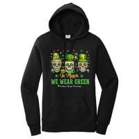 In March We Wear Green Women's Pullover Hoodie