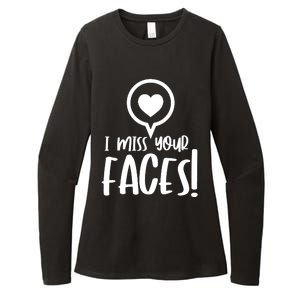 I Miss Your Faces Zoom Meeting Womens CVC Long Sleeve Shirt