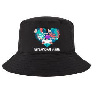 Intentional Mama Yoga Mom Gift Cool Comfort Performance Bucket Hat