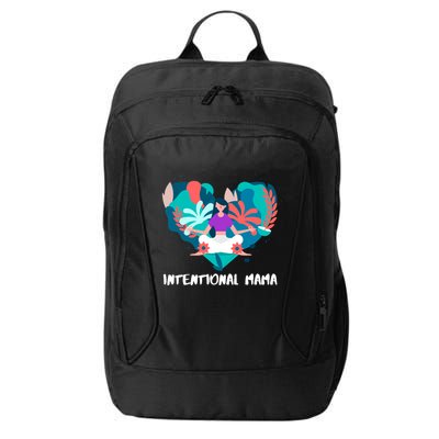 Intentional Mama Yoga Mom Gift City Backpack