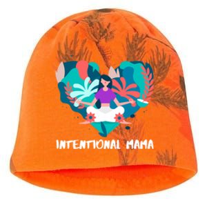 Intentional Mama Yoga Mom Gift Kati - Camo Knit Beanie