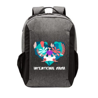 Intentional Mama Yoga Mom Gift Vector Backpack