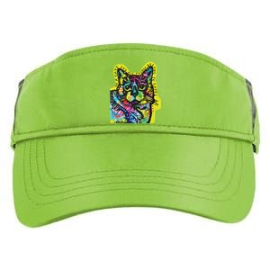 In A Cats Eye Colorful Adult Drive Performance Visor