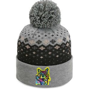 In A Cats Eye Colorful The Baniff Cuffed Pom Beanie