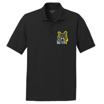 In A Cats Eye Colorful PosiCharge RacerMesh Polo