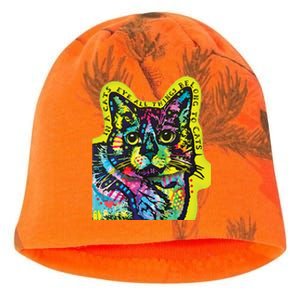 In A Cats Eye Colorful Kati - Camo Knit Beanie