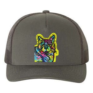 In A Cats Eye Colorful Yupoong Adult 5-Panel Trucker Hat