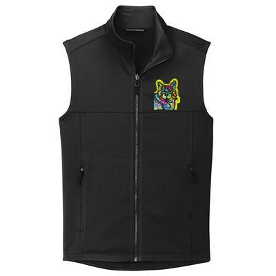 In A Cats Eye Colorful Collective Smooth Fleece Vest