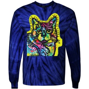 In A Cats Eye Colorful Tie-Dye Long Sleeve Shirt