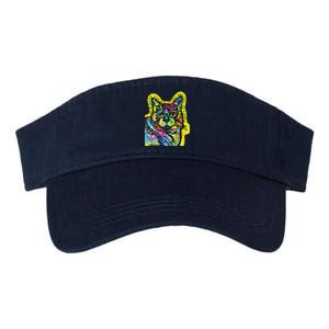 In A Cats Eye Colorful Valucap Bio-Washed Visor