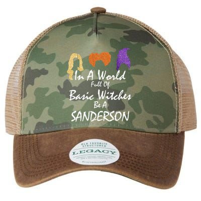 In A World Full Of Basic Witches Be A Sanderson Legacy Tie Dye Trucker Hat