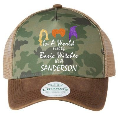 In A World Full Of Basic Witches Be A Sanderson Legacy Tie Dye Trucker Hat