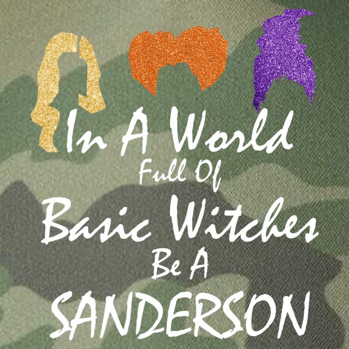 In A World Full Of Basic Witches Be A Sanderson Legacy Tie Dye Trucker Hat