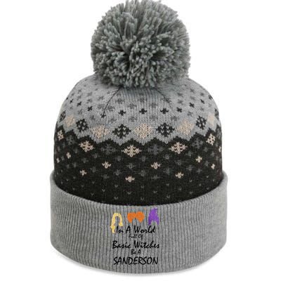 In A World Full Of Basic Witches Be A Sanderson The Baniff Cuffed Pom Beanie