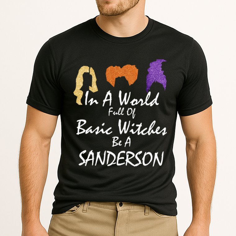 In A World Full Of Basic Witches Be A Sanderson Performance Shirt