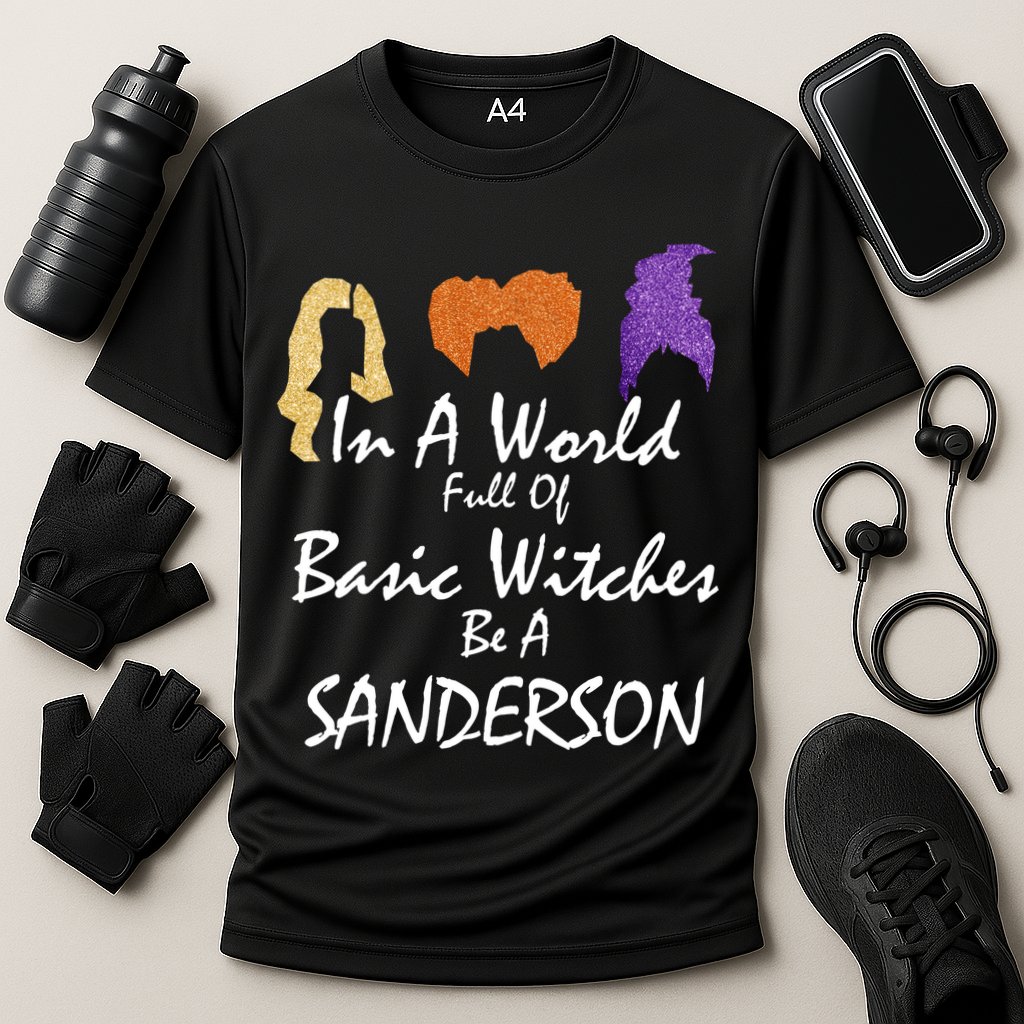 In A World Full Of Basic Witches Be A Sanderson Performance Shirt