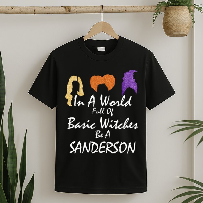 In A World Full Of Basic Witches Be A Sanderson T-Shirt