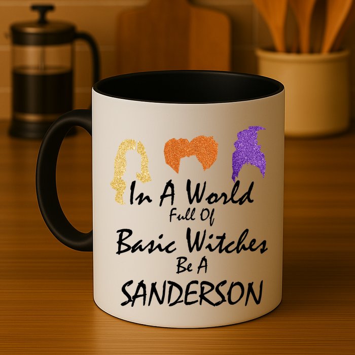 In A World Full Of Basic Witches Be A Sanderson Mug