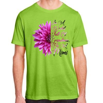 In A World Full of Grandmas Be A Mimi Adult ChromaSoft Performance T-Shirt