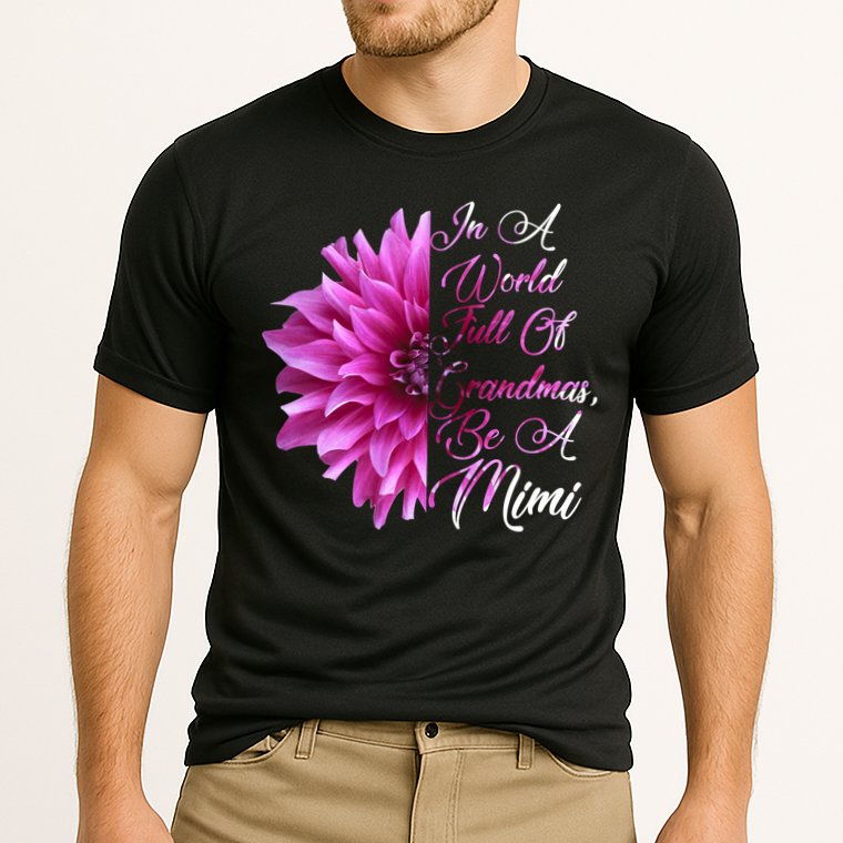 In A World Full of Grandmas Be A Mimi Performance Shirt