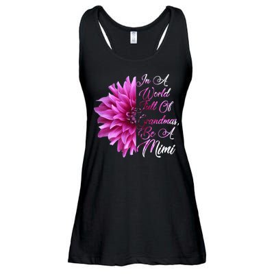 In A World Full of Grandmas Be A Mimi Ladies Essential Flowy Tank