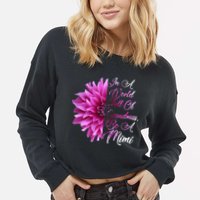 In A World Full of Grandmas Be A Mimi Cropped Pullover Crew