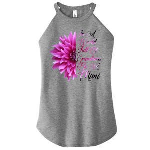 In A World Full of Grandmas Be A Mimi Women's Perfect Tri Rocker Tank