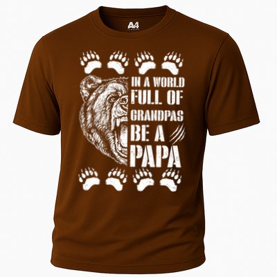 In A World Full Of Grandpas Be A Papa Bear Performance Shirt
