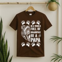 In A World Full Of Grandpas Be A Papa Bear T-Shirt